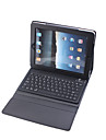 PU Leder Hülle für iPad 2, mit integrierter kabelloser Bluetooth Tastatur 