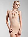 TS Scoop Neck Cashmere Bodycon Dress