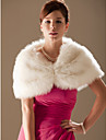 ärmellos Kunstpelz Braut Hochzeit Jacke / Wrap (whpj002-2045)