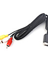 Lyd og video A / V-kabel til PS2