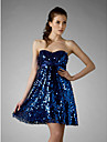 A-line Sweetheart Short/Mini Homecoming/Cocktail Dress 