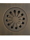 Antique Brass Floor Drain (1018-J-29-13)