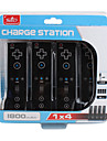 4 Port Charge Station for Nintendo Wii Black