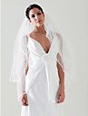 2 Layers Fingertip Wedding Bridal Veil