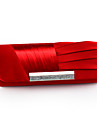 Satin With Austrian Rhinestone Evening Handbags/ Clutches More Colors Available