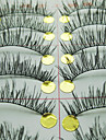Natural Looking False Eyelashes (10 Pair)