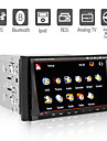7 tommers digital berøringsskjerm 2DIN bil dvd spiller med gps tv bluetooth RDS