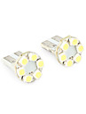 6 led t10-1210 auto luce