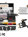 Tattoo Kit With 2 Rotary Machines LCD Power Supply and 40 Color Ink