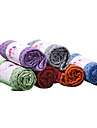 Flower Design Anti Slip Polyster Yoga Mat Towel Fitness Towel
