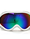 nuevo profesional de doble lente antiniebla blanco gafas de esquiar en la nieve gafas