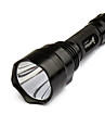 uniquefire t6 3-mode cree xm-l t6 led lommelykt (1000 lm, 1x18650)