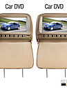 Deluxe 9 Inch Car DVD Player and Protective Screen Cover (Games, FREE Headphones, FM, 1Pair)