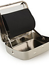 2-in-1 Stainless Steel Automatic Cigarette Roller + Storage Box (70mm)