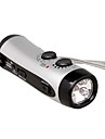 multifunzione a mano con motore dinamo a 5 led torcia elettrica (AM, FM radio)