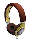 3,5 milímetros estilo estéreo multi-padrão sobre o ouvido headphone