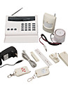 Intelligent Wireless Alarm Home Security System Auto Dialer 8 Zone