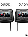 7 Inch Car Headrest DVD Player (USB/SD, Game, FREE Headphones, 1 Pair)