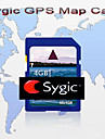 Original Brand Sygic GPS Map Card, With 4GB Standard SD Card