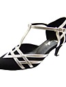 Anpassen Performance Tanzschuhe Kunstleder / Velours oberen moderne Schuhe für Frauen