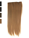 100% Heat-Friendly Fiber Silky Straight Clip In Hair Extension 4 Colors Available