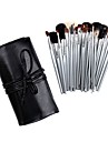 Professional 40 Pcs Wool Makeup Brush Set with Free Black Case