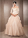 GISELA - Abito da Sposa in Organza e Raso