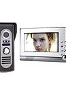 7 Inch Color TFT LCD Video Door Phone Intercom System with Waterproof Camera (420 TVL)