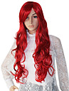 Capless Long Heat-resistant Fashion Costume Party Wig
