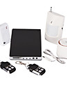 GSM Smart Home Alarm System 2 Wired Zones And 12 Wireless Zones(iOS APPS for GSM Alarms)