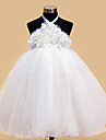 Lovely Halter Neckline Ball Gown Tulle Flower Girl Dress 