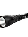 CREE Q5 3-Mode 260 Lumens 18650 3800mAh Bright Light Flashlight (Black)