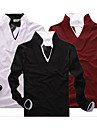  Mens V-neck Slim Sweater