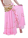 dancewear chiffon met beading prestaties rok voor dames meer kleuren