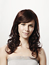 Capless Long Body Curly Brown 100% Human Hair 5 Colors To Choose