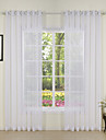 (Two Panels) Enoch Contemporary Sheer Curtains