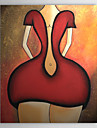 Hand-painted Abstract Oil Painting  with Stretched Frame