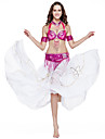 5-pieces Performance Dancewear Polyester Belly Outfit More Sequined Style More Colors