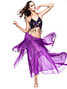 danza donne indossano chiffon dai colori gonna prestazioni danza del ventre monete più