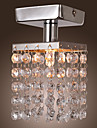 Mini Semi Flush Mount in Crystal (Chrome Finish)