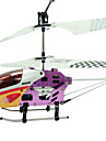 3CH RC elicottero con corpo in lega a raggi infrarossi elicotteri radiocomando giocattolo coperta (argento) (yx02689s)