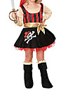 Adorable Little Pirate Girl Kids Costume