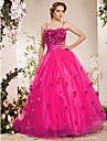 BARNET - Robe de Soirée Satin Tulle