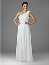 INÉS - Vestido de Fiesta de boda o de Dama de honor de Gasa