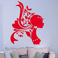 wholesale Candy Girl Wall Stickers (0565-gz078)