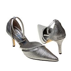 vente en gros Haut de satin de qualité supérieure pompes à talons hauts fermé orteils avec rhinestone mariage chaussures de mariée (35a670). plus de couleurs aailab