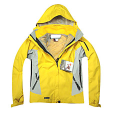 wholesale 2009 New Arrival Wind Stopper Yellow Woman Skiing Jacket(YCSM-0914-3)