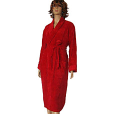 wholesale 100% Cotton Women's Bath Robe (0763-LT061)
