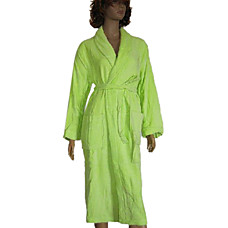 wholesale 100% Cotton Women's Bath Robe (0763-LT058)