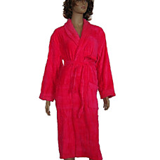 wholesale 100% Cotton Women's Bath Robe (0763-LT052)